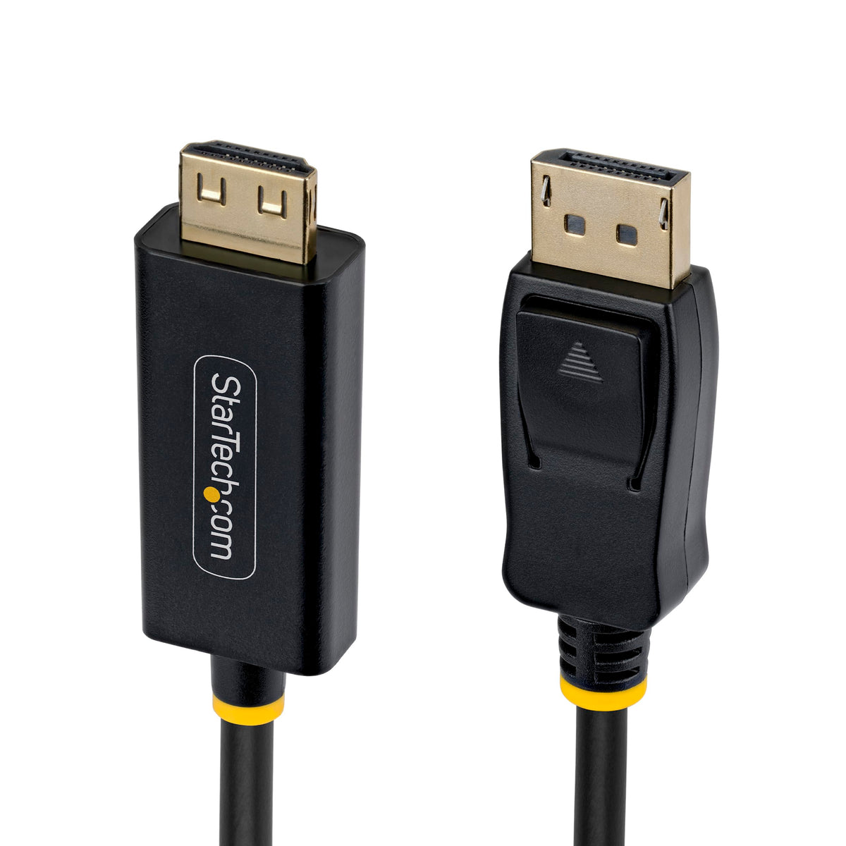 StarTech 6ft DP to HDMI Cable, 4K 60Hz, HDR, Gripping HDMI