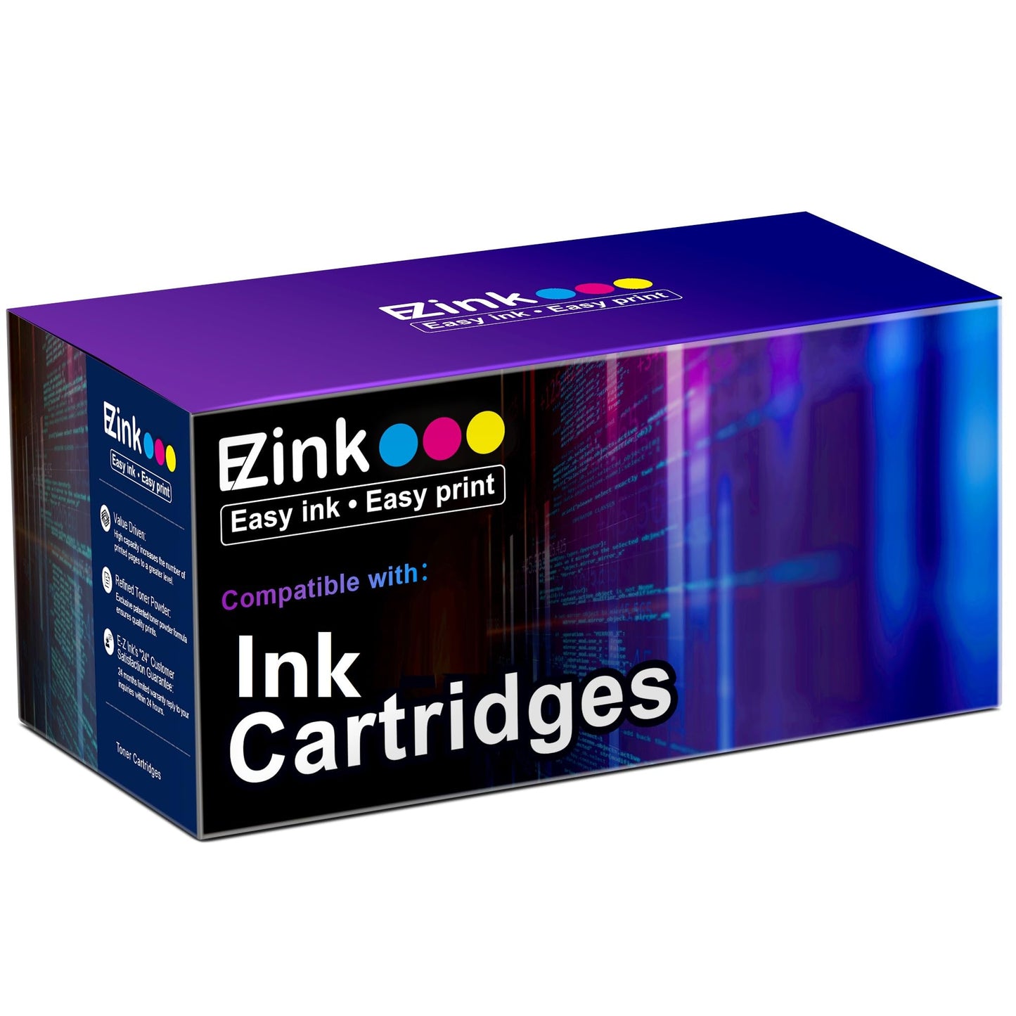 E-Z Ink Compatible Ink Cartridge Replacement to use with Officejet 7110 7510 7610 7612 Printer