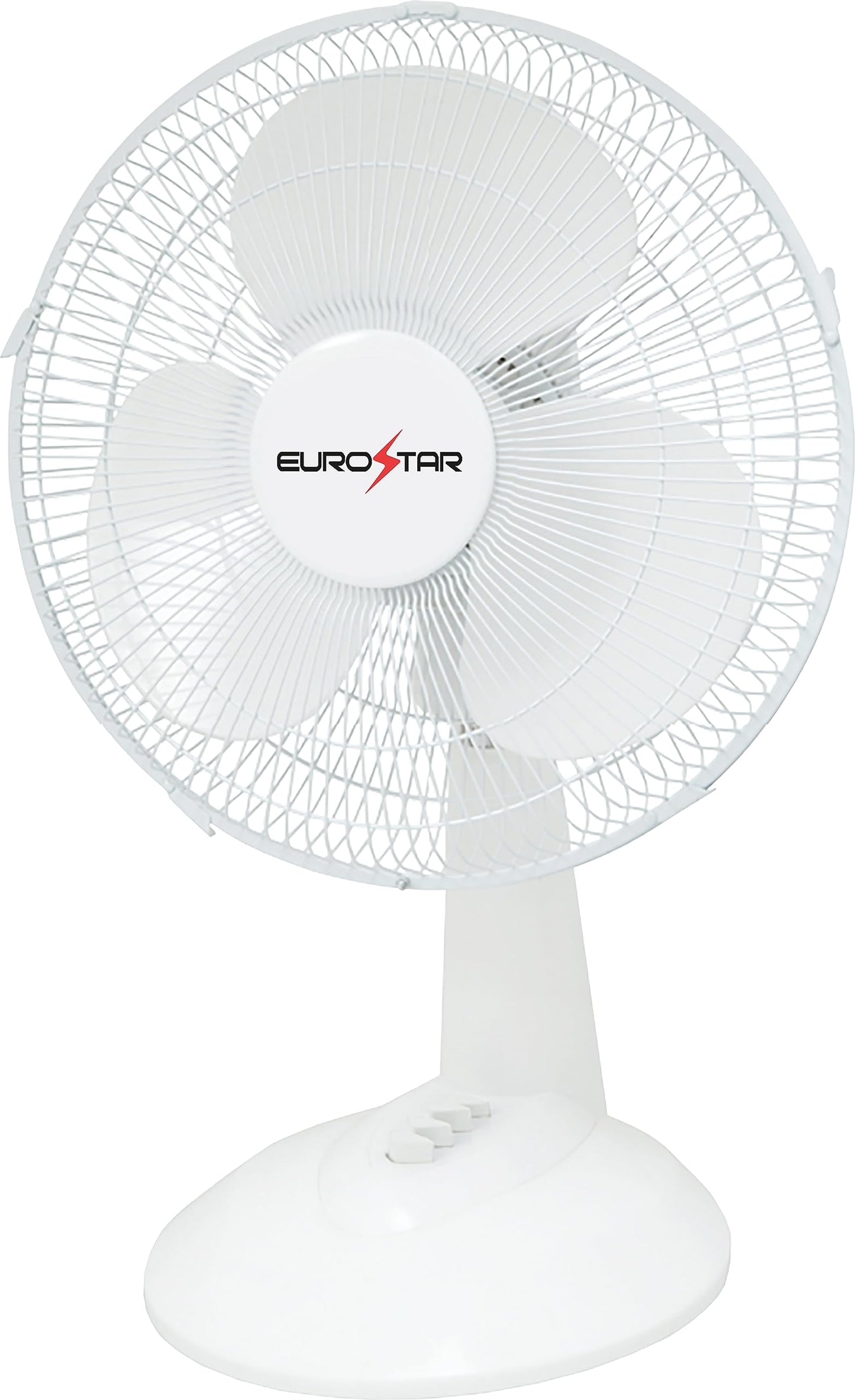 EUROSTAR FDF12W 12" Desktop Fan, White