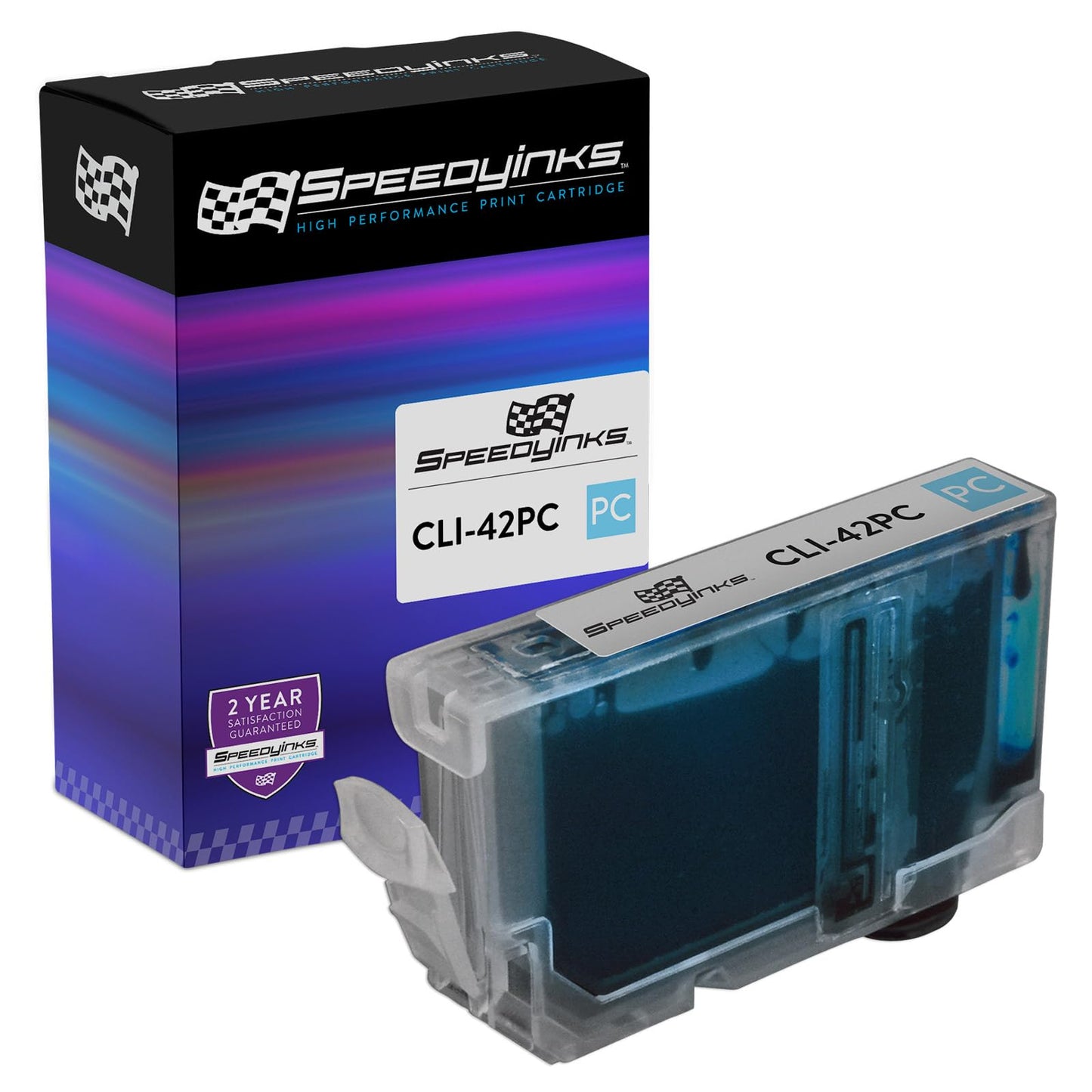 SPEEDYINKS Compatible Ink Cartridge Replacement for Canon 6388B002 CLI-42PC / CLI-42 (Photo Cyan) Compatible with the Following Printer Model Canon