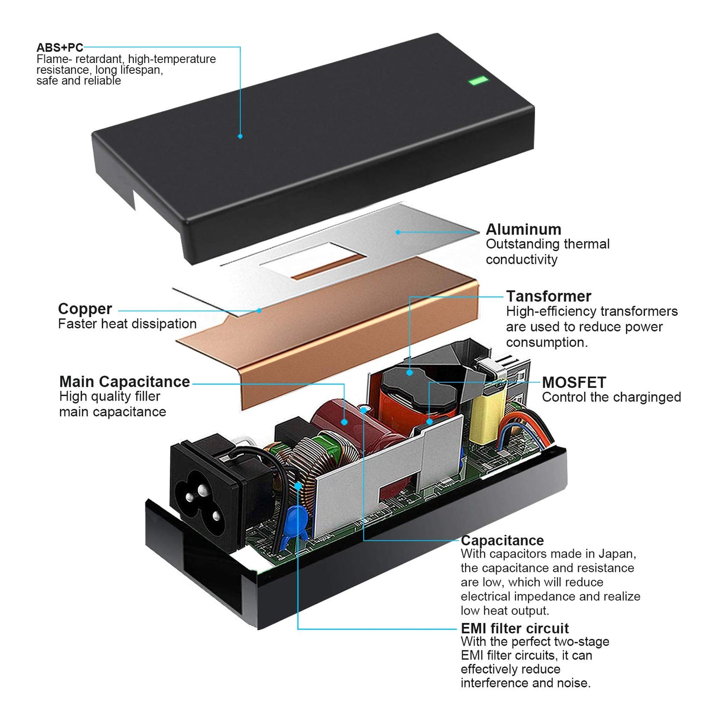 ACDP-085N02 AC Adapter for Sony Bravia KDL-40 KDL-48 KDL-32 KDL-42 Series KDL-40R510C KDL-40W600B KDL-48R510C KD-L48W600B KDL-48W650D KDL-32R300B…