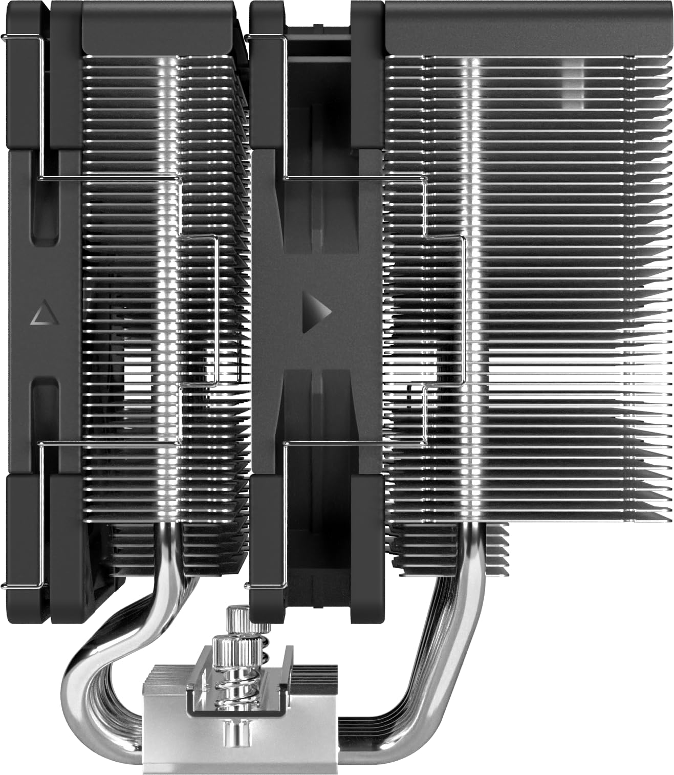 Scythe Fuma 3 CPU Air Cooler, Intel LGA1700, LGA1151, AMD AM5/Ryzen 120mm, Dual Tower, Black Top Cover
