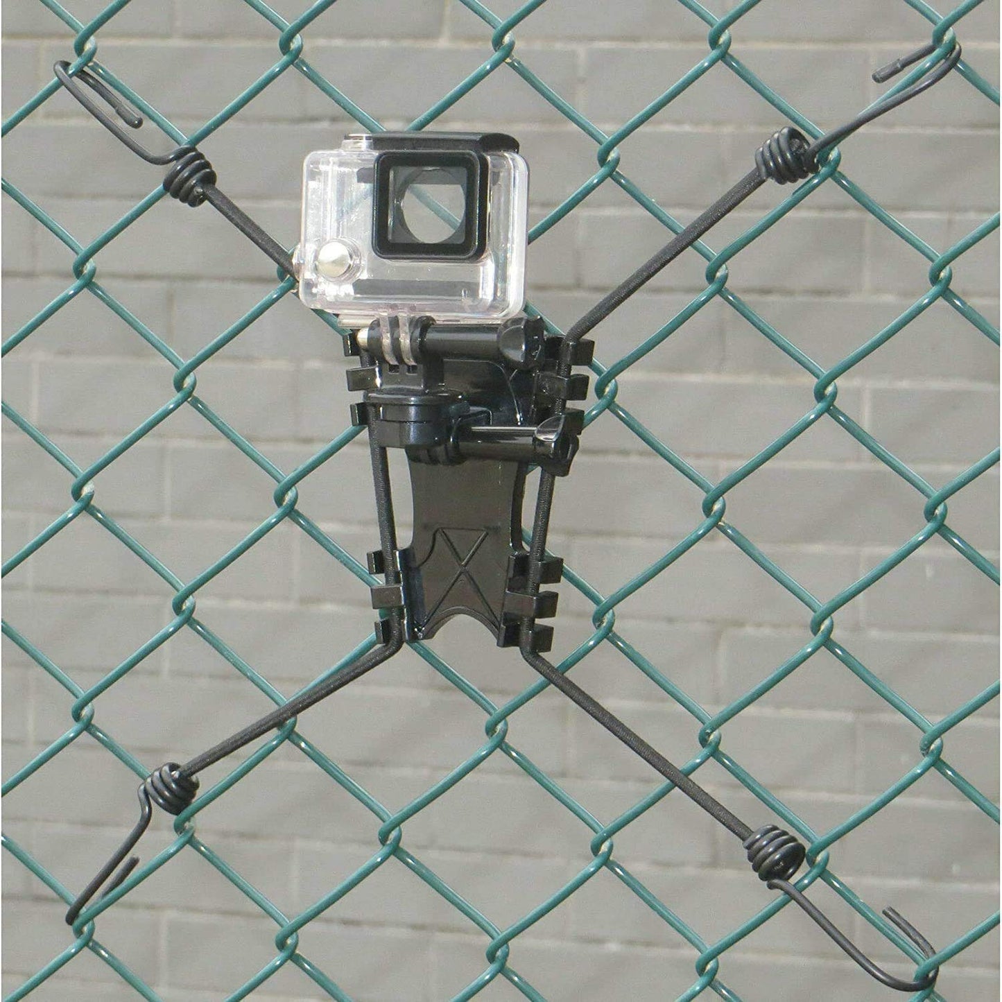 Universal Action Camera Backstop Chain Link Fence Mount for Action Camera/Digital Camera/Smartphone for School Training and Outdoor Sports.for Record