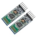 2PCS HC-05 HC 05 Bluetooth Module RF Wireless Bluetooth Transceiver Master Slave Integrated Serial Port Communication BT Module