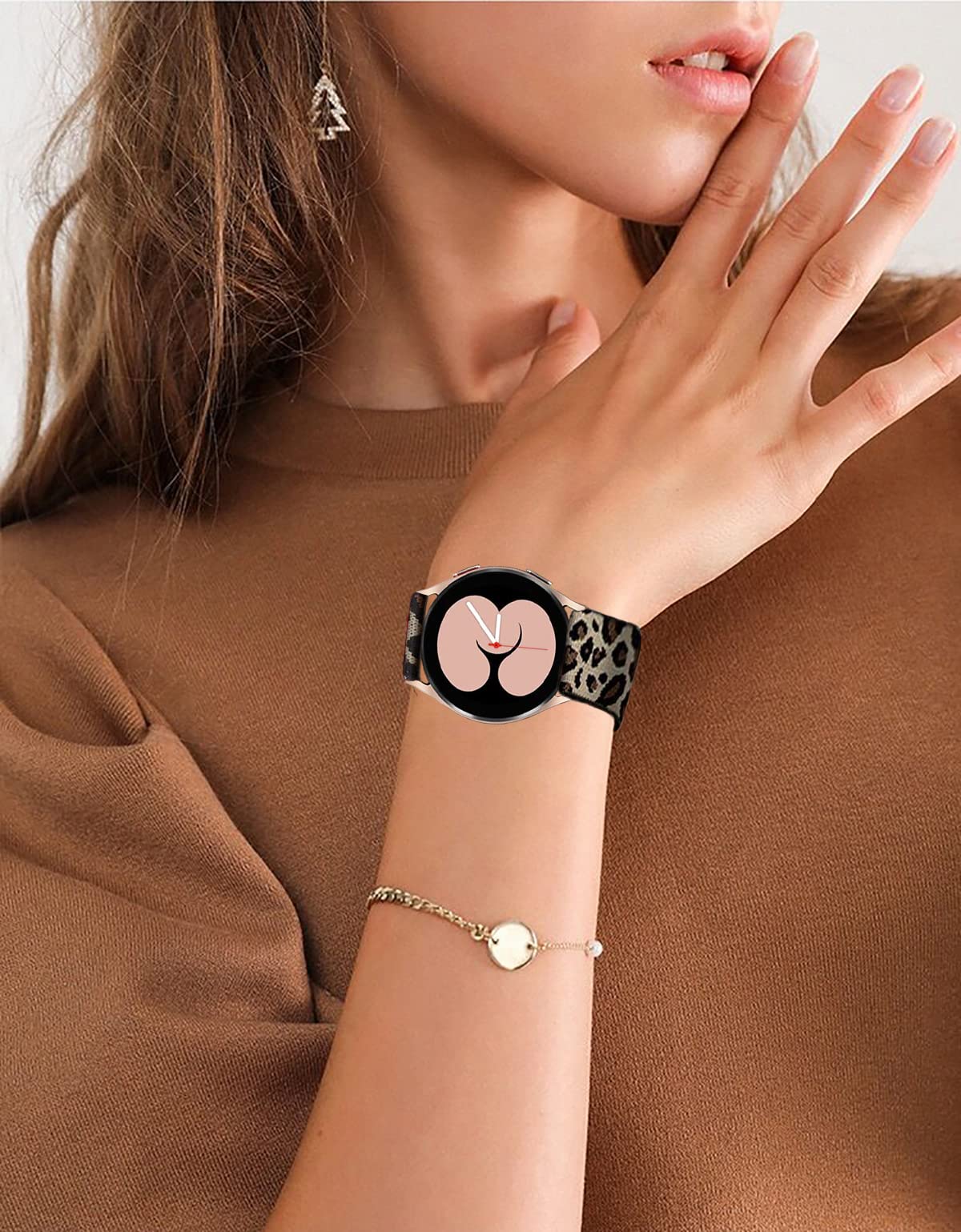 Olytop Elastic Bands for Galaxy Watch 7/6/4 Classic Bands 47mm 46mm 43mm 42mm/5 Pro Band 45mm,Samsung Galaxy Watch 7/FE/6/5/4 Strap 44mm 40mm/Active