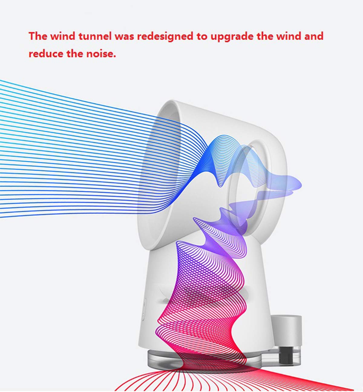 Hyzone Spray Fan Without Fan Blades, Portable humidifier, USB Power Driver