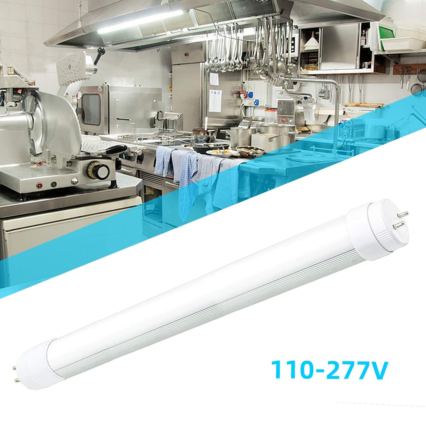WYZM 4 Pack F15T8 LED Replacement Bulb, 840lm,100-277V,7W