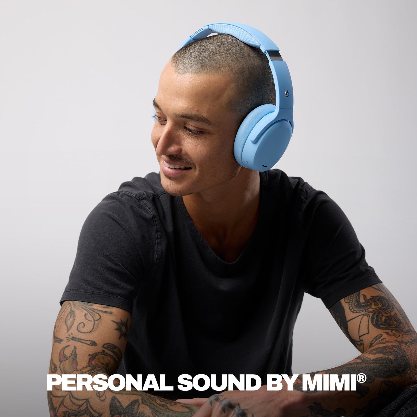 Skullcandy Crusher ANC 2 Wireless Over-Ear Bluetooth Headphones with Multi-Sensory Bass, Active Noise Cancelling, Up to 60 Hours Battery, Microphone…
