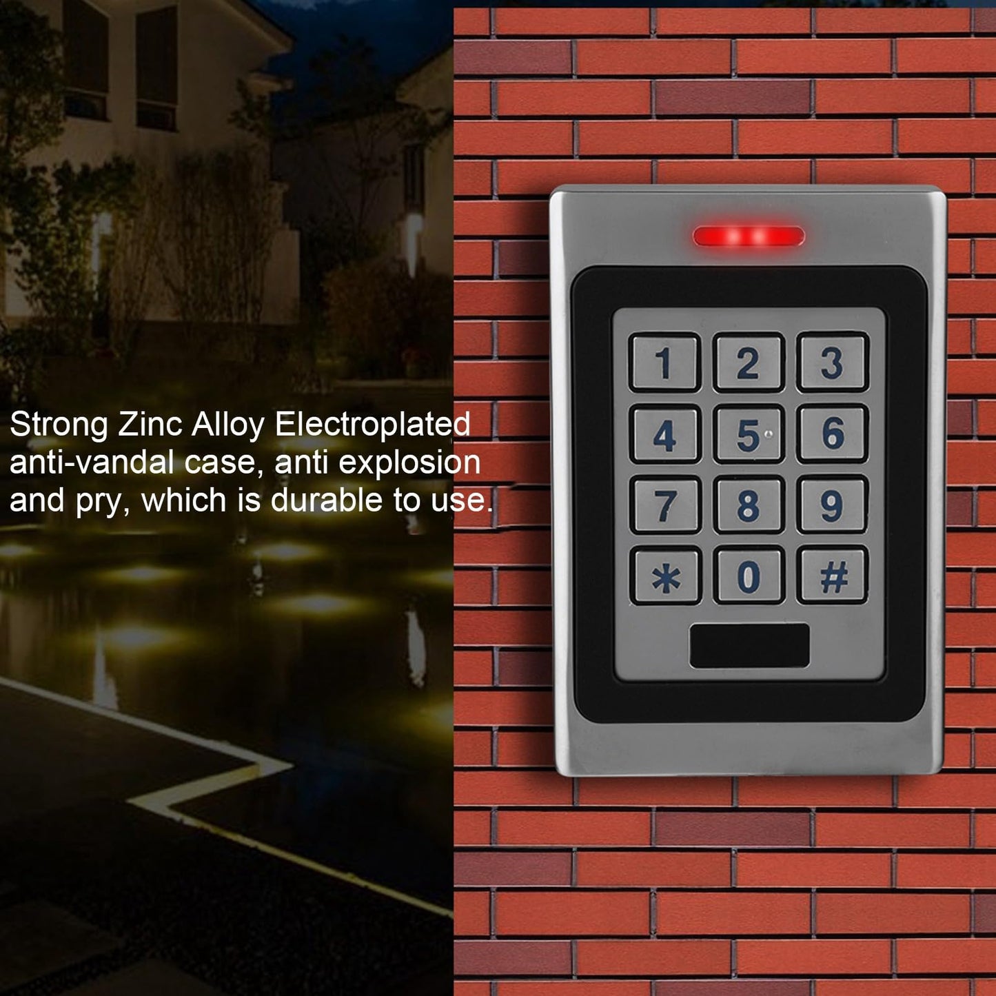IP67 RFID Card Door Access Controller Keypad Security Door Access Control System