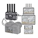 Accsoon CineView HE Wireless Video Transmission System, HDMI Video Transmitter, Dual-Band 1080p60 1200ft Range 60ms Latency, 4 Apps Monitoring