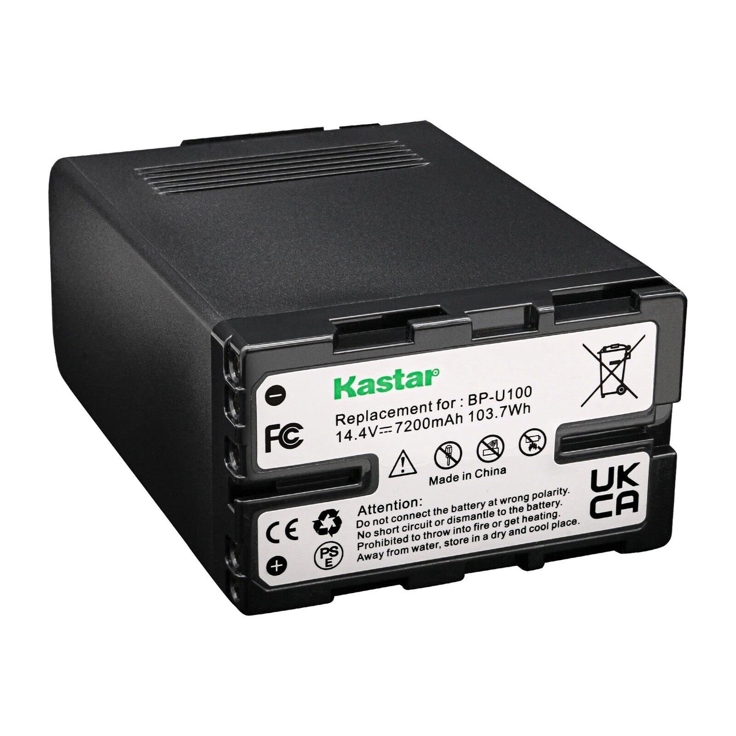 Kastar BP-U100 Battery 1 Pack and Dual D-Tap Charger for Sony HD422, PHU-60K, ILME-FX6, PXW-FS5, PXW-FS5K, PXW-FS5M2, PXW-FS7, PXW-FS7K, PXW-FS7M2