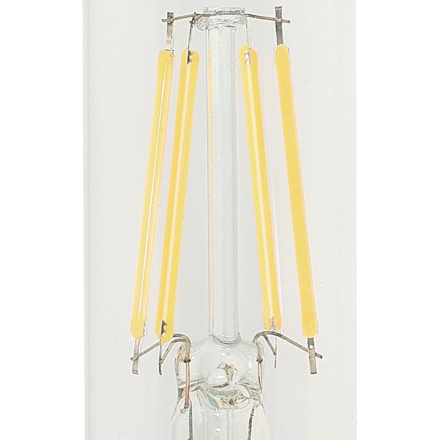 Westinghouse Lighting 5341020 6.5 Watt (85 Watt Equivalent) T10 Dimmable Clear Filament LED Light Bulb, Medium Base, 6 Pack