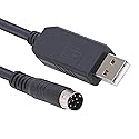 Mendouconert USB Programming Cable for Kenwood TM-V71 TM-V71A TM-V71E TM-V71G TM-D710 PG-5G PG-5H, RS232 Serial USB to Mini Din 8P