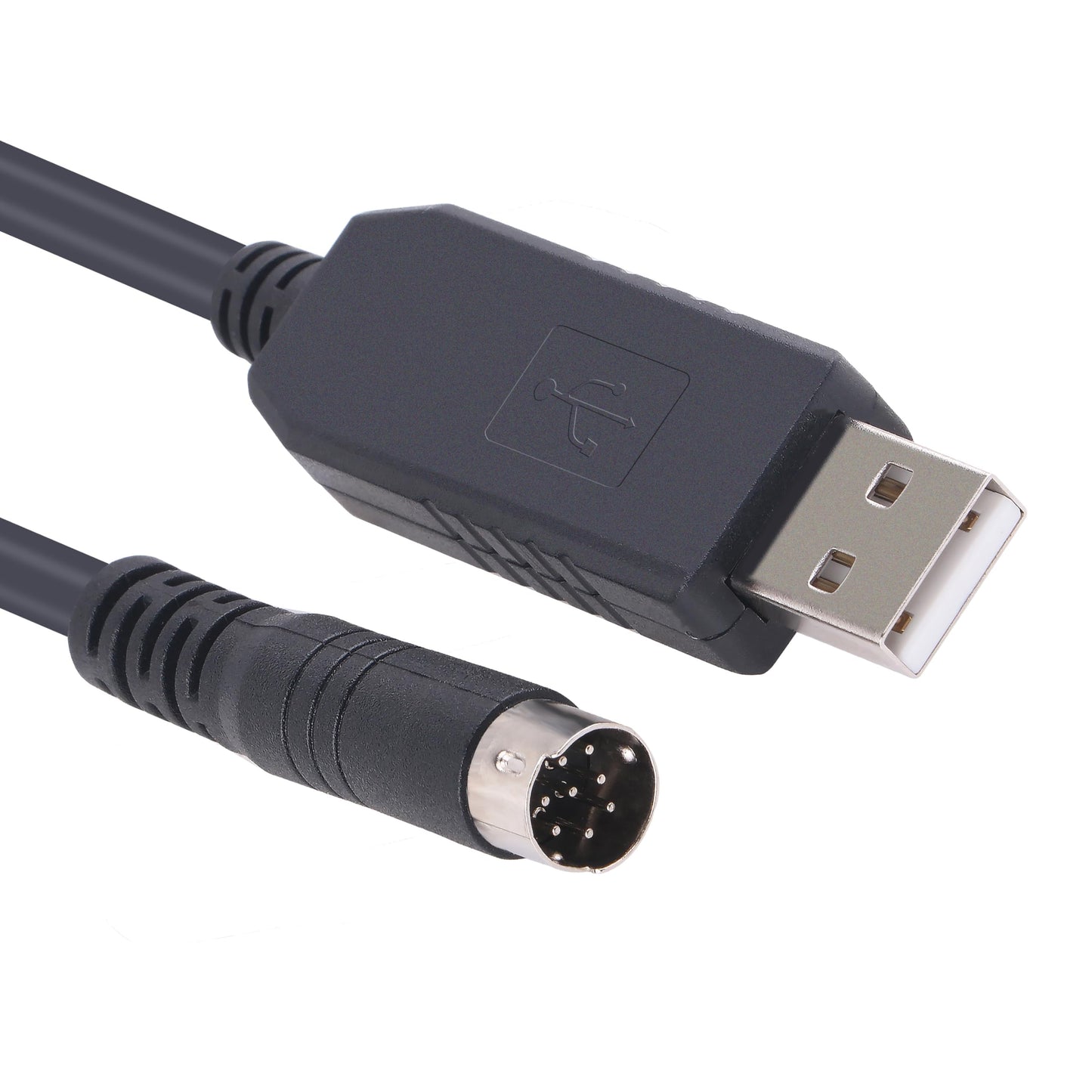Mendouconert USB Programming Cable for Kenwood TM-V71 TM-V71A TM-V71E TM-V71G TM-D710 PG-5G PG-5H, RS232 Serial USB to Mini Din 8P