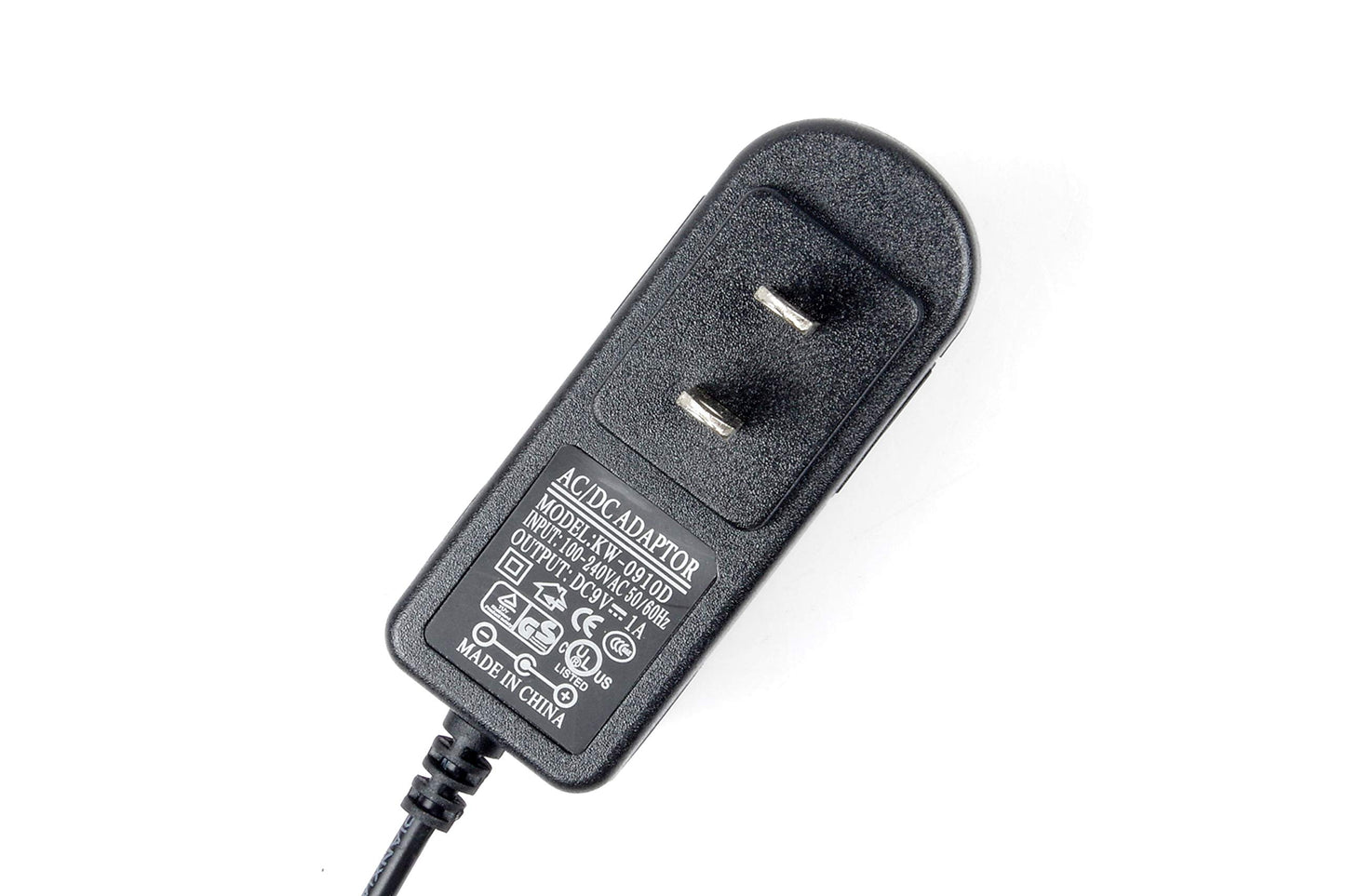 LIVISN DC 9V 1A Power Supply Adapter, AC 100-240V to DC 9V Transformers, Switching Power Supply for 9V 3528/5050 LED Strip Lights, 9W Max, 9 Volt 1…