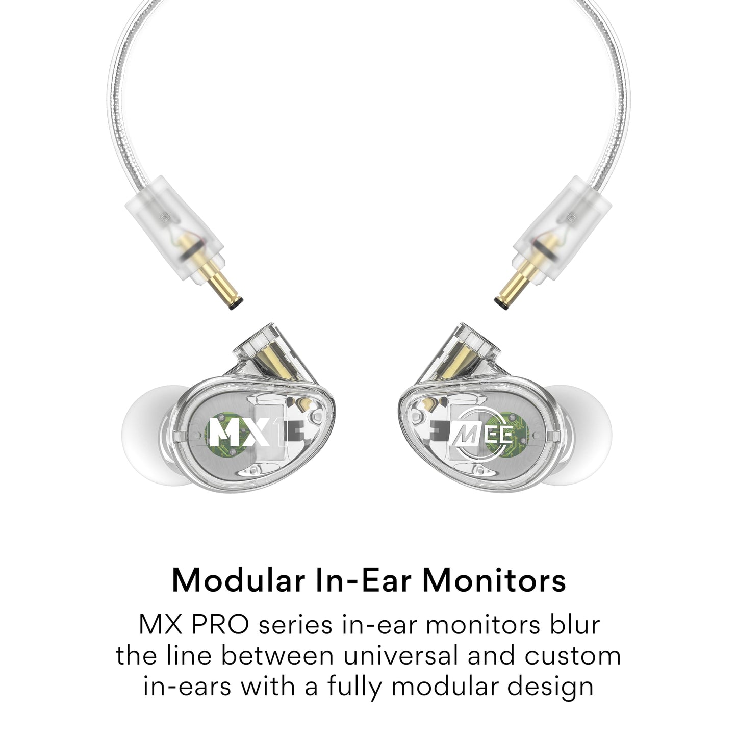 MEE audio Professional MX1 PRO Advanced Dynamic Driver Musician's in Ear Monitor Headphones with Balanced Sound, Noise Isolating Earbuds Earphones…