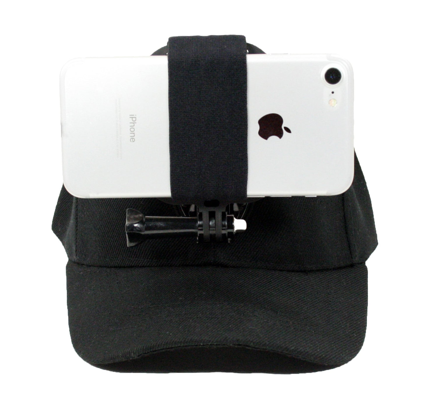 OCTO MOUNT - Baseball Hat Compatible with Smartphone or GoPro Camera Head Mount. Compatible with Any Cell Phone or Action Camera. iPhone, Samsung
