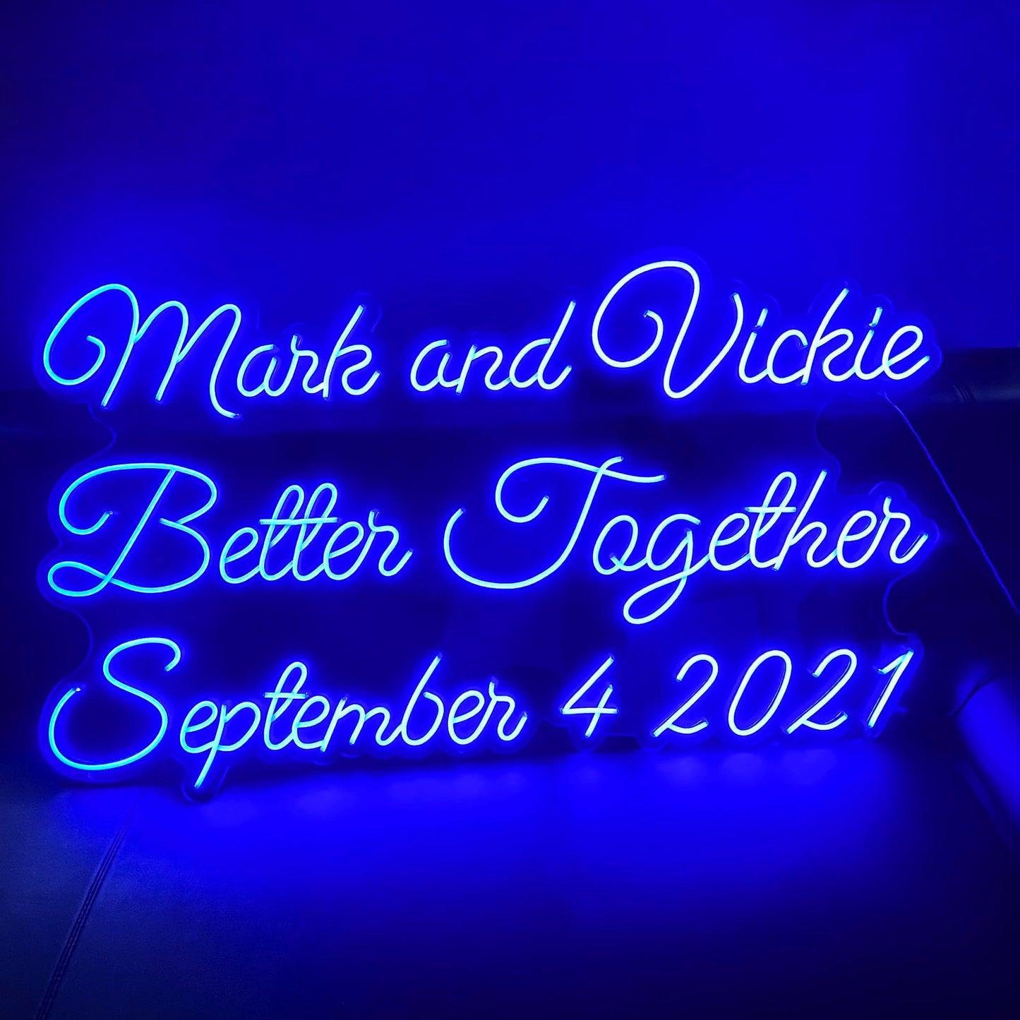 SELICOR Custom Neon Sign Personalized Neon Sign for Wall Décor, Bedroom, Home, Office Decor, Neon Sign Gifts for Girlfriend, Wife, Bride, Groom, Neon