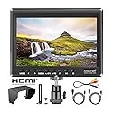 Neewer F100 7inch Camera Field Monitor HD Video Assist IPS 1280x800 HDMI Input 1080p with Sunshade and Ball Head for DSLR Cameras, Handheld