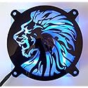 Custom Acrylic Lion Head Computer Fan Grill 120mm