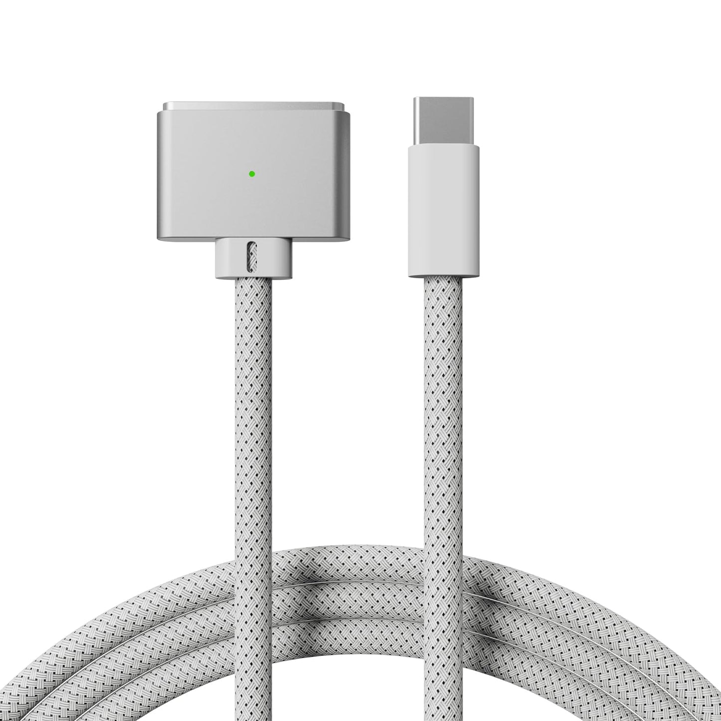 EGTPPJP 140W USB-C to Magnetic 3 Cable, 6.6 FT Magnetic Safe Fast Charging Cable for 14” 16” MacBook Pro 2024 M3 Pro & Max, Air 2022 M2, MacBook Pro