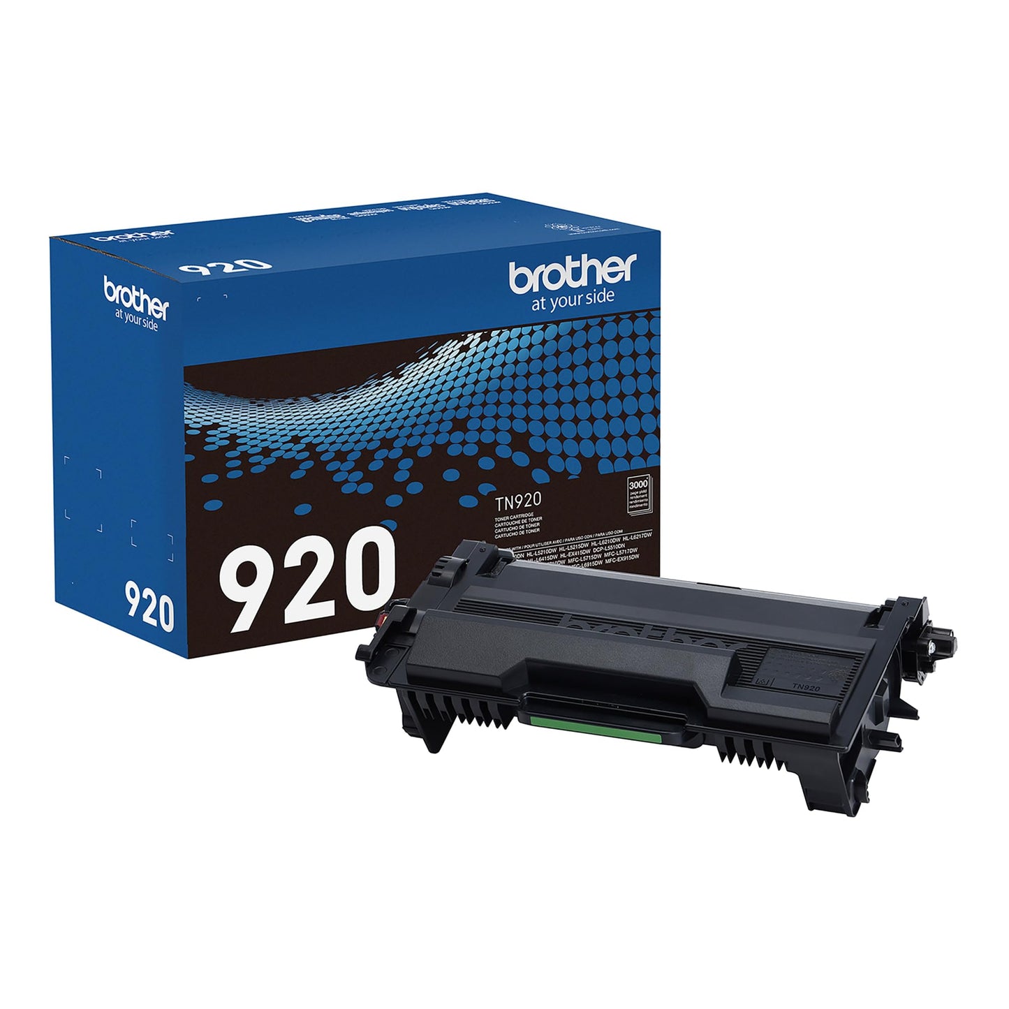 Brother Genuine TN920 Standard Yield Toner Cartridge, , HL-L5210DN, HL-L5210DW, HL-L5210DWT, HL-L5215DW, HL-L6210DW, HL-L6210DWT