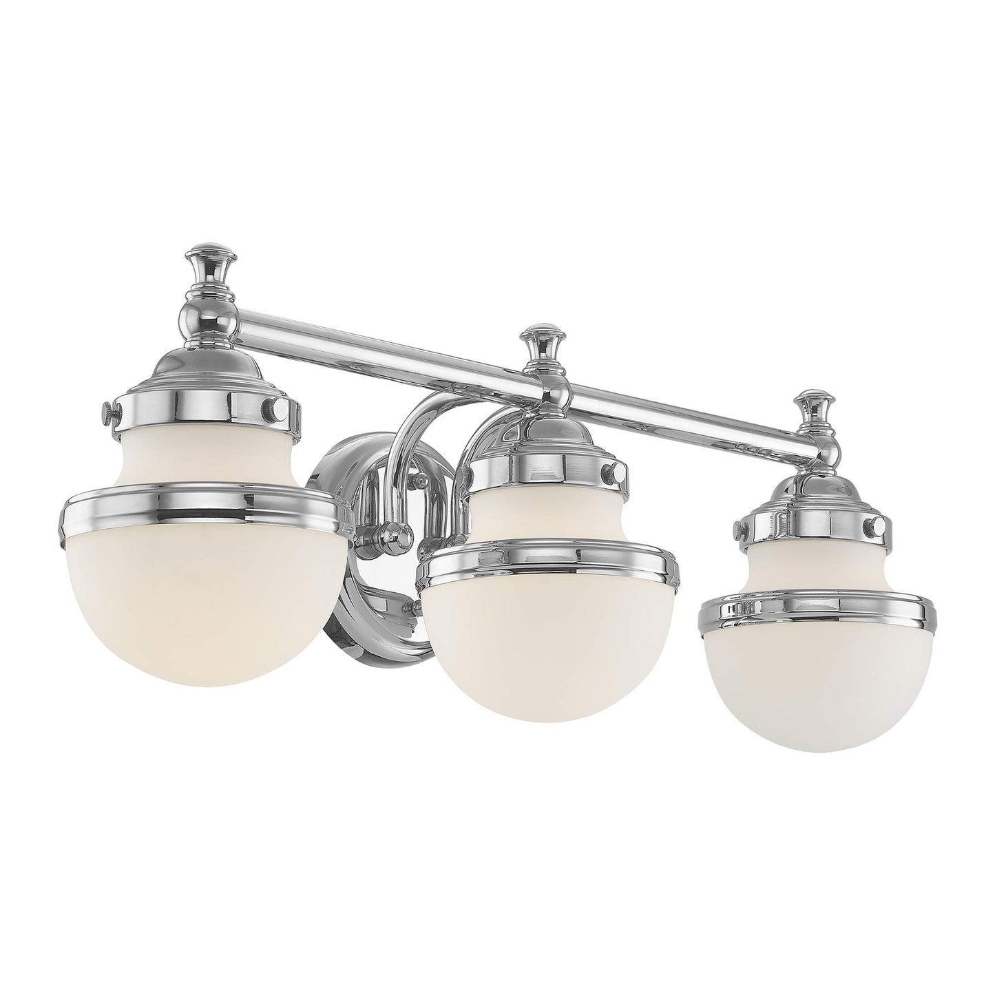 Livex Lighting 5713-05 Oldwick 3 Polished Chrome Bath Light, 24 x 7.25 x 8.25