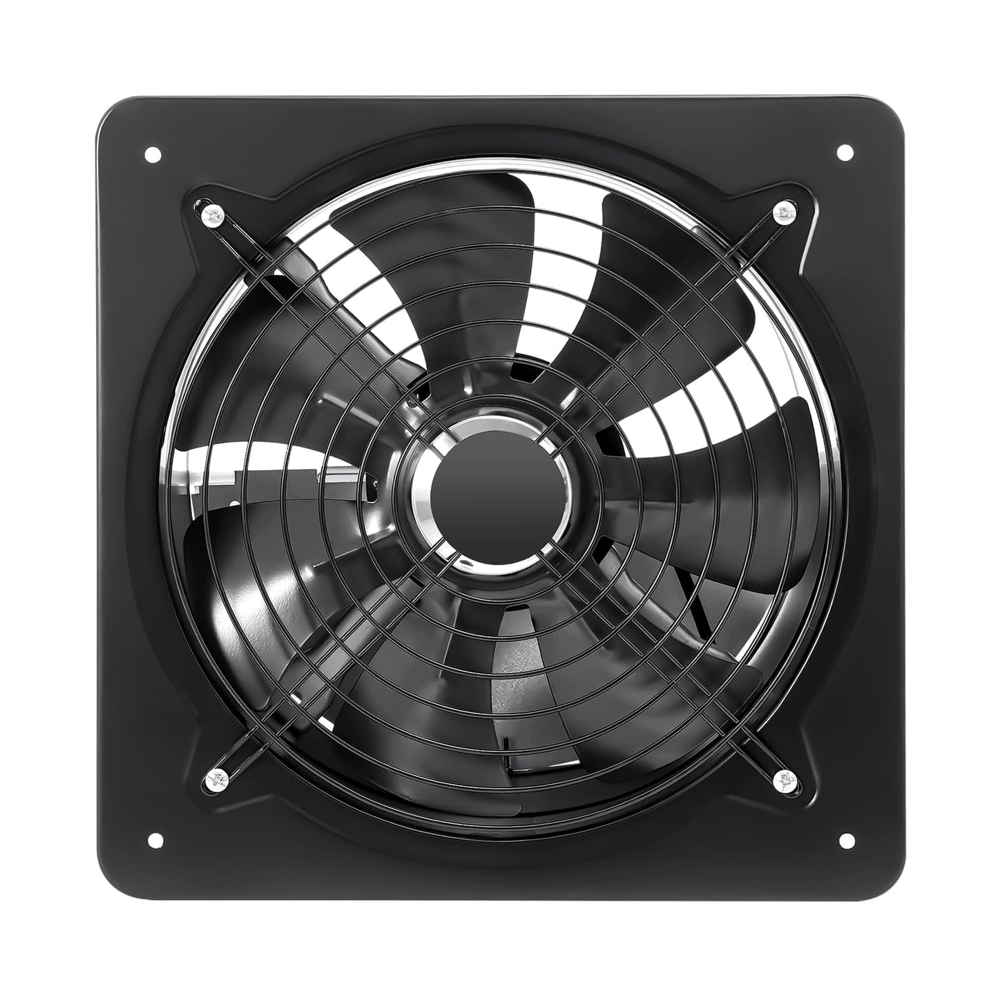 LTIGOAW 12” High Air Volume Industrial Exhaust Fan, 110V 125W 2800 RPM Noiseless Explosion Proof Ventilation Extractor Fan, Wall Mounted Blower Axial