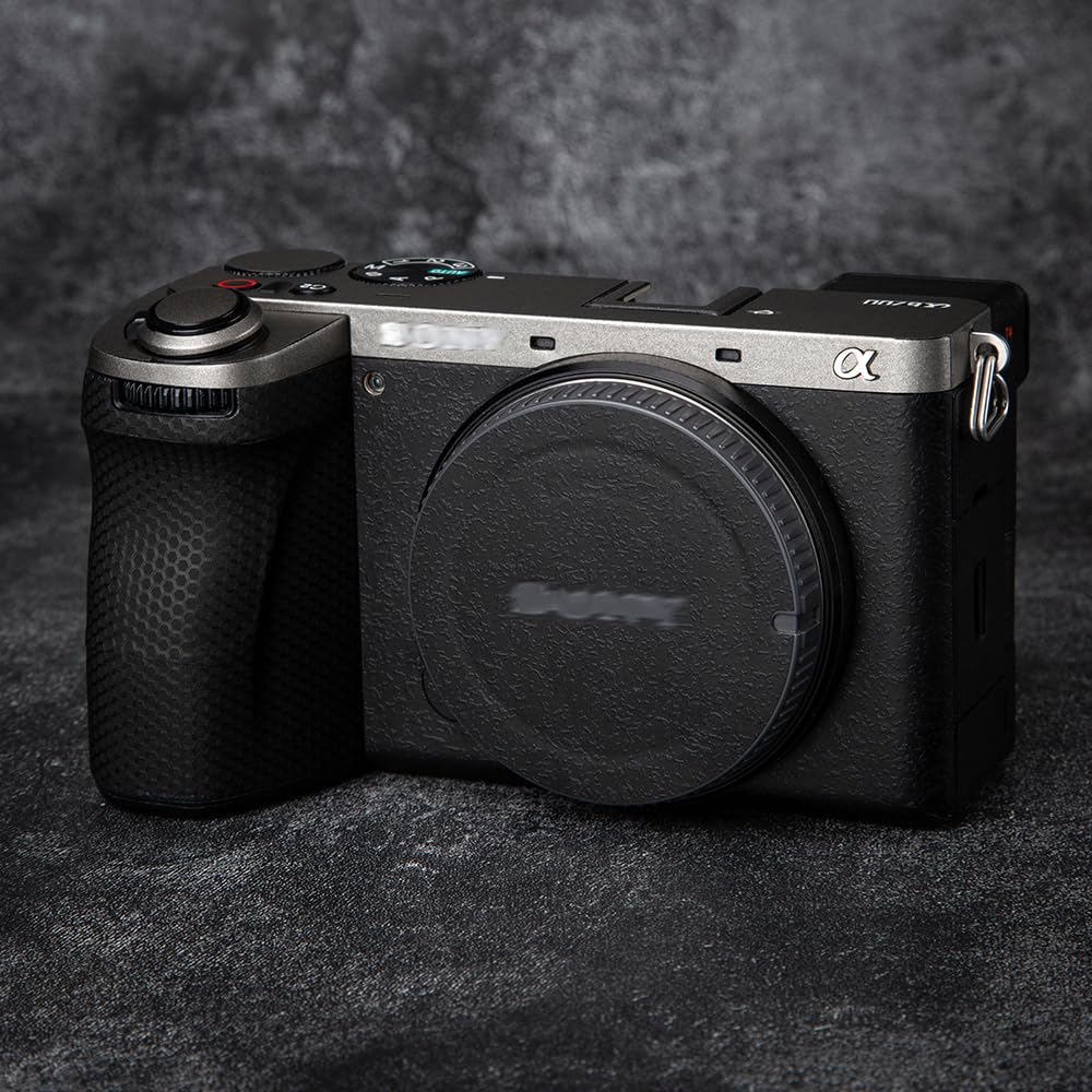 DBZZ for Sony ILCE-6700 Camera Skin Anti-Scratch Alpha 6700 Protective Sticker Cover 3M Film Body Protector A6700 (Titanium + Matte Black)