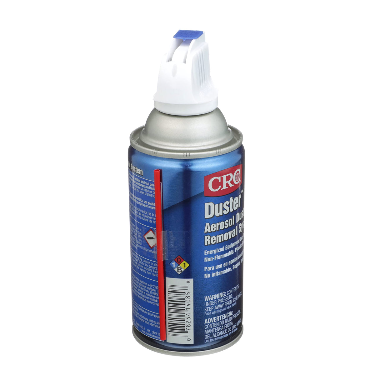 CRC Duster Aerosol Dust Removal Liquefied Gas System, 8 oz Aerosol Can with Trigger, Clear