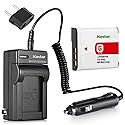 Kastar Battery (1-Pack) and Charger Kit Replacement for Sony NP-BG1, NP-FG1, BC-CSG, DSC-H50, DSC-H10, DSC-W120, DSC-W170, DSC-W300, DSC-W80, DSC-W85