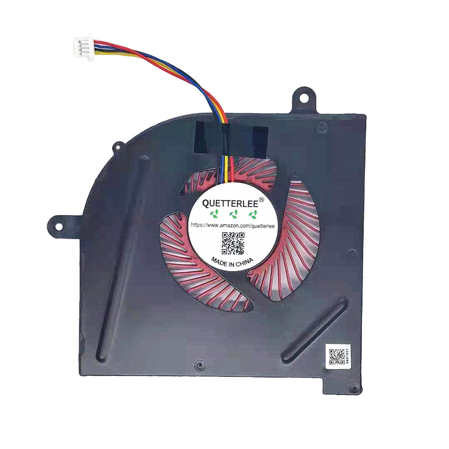 QUETTERLEE Replacement New Laptop CPU Cooling Fan for MSI GS63 GS63VR GS73 GS73VR GS62 GS72 MS-17B1 MS-17B2 MS-16K2 MS-16K3 MS-16K4 MS-16K5 Stealth