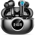 Wireless Earbuds, Bluetooth 5.4 Headphones 3D Bass Hi-Fi Stereo Ear Buds, 4 ENC Noise Cancelling Mic, 40Hrs USB-C in-Ear Earphones, IP7 Waterproof