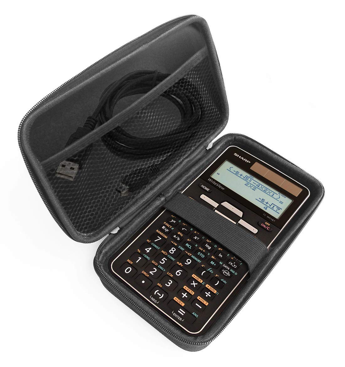 FitSand Hard Case Compatible for Sharp Calculators EL-W516TBSL Advanced Scientific Calculator