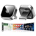 LURSSY Wireless Apple CarPlay Adapter - Upgraded 2026 Android Auto Adapter Having (2.4GHz+5.8GHz) Connection - Supports Both iPhone (iOS 10+) Android