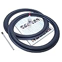 Standard 15" Speaker Foam Surround Edge Repair Kit - 2 Speaker Kit - Will Fit Several Dozen Different Commonly Used 15" Speakers of Different Brands