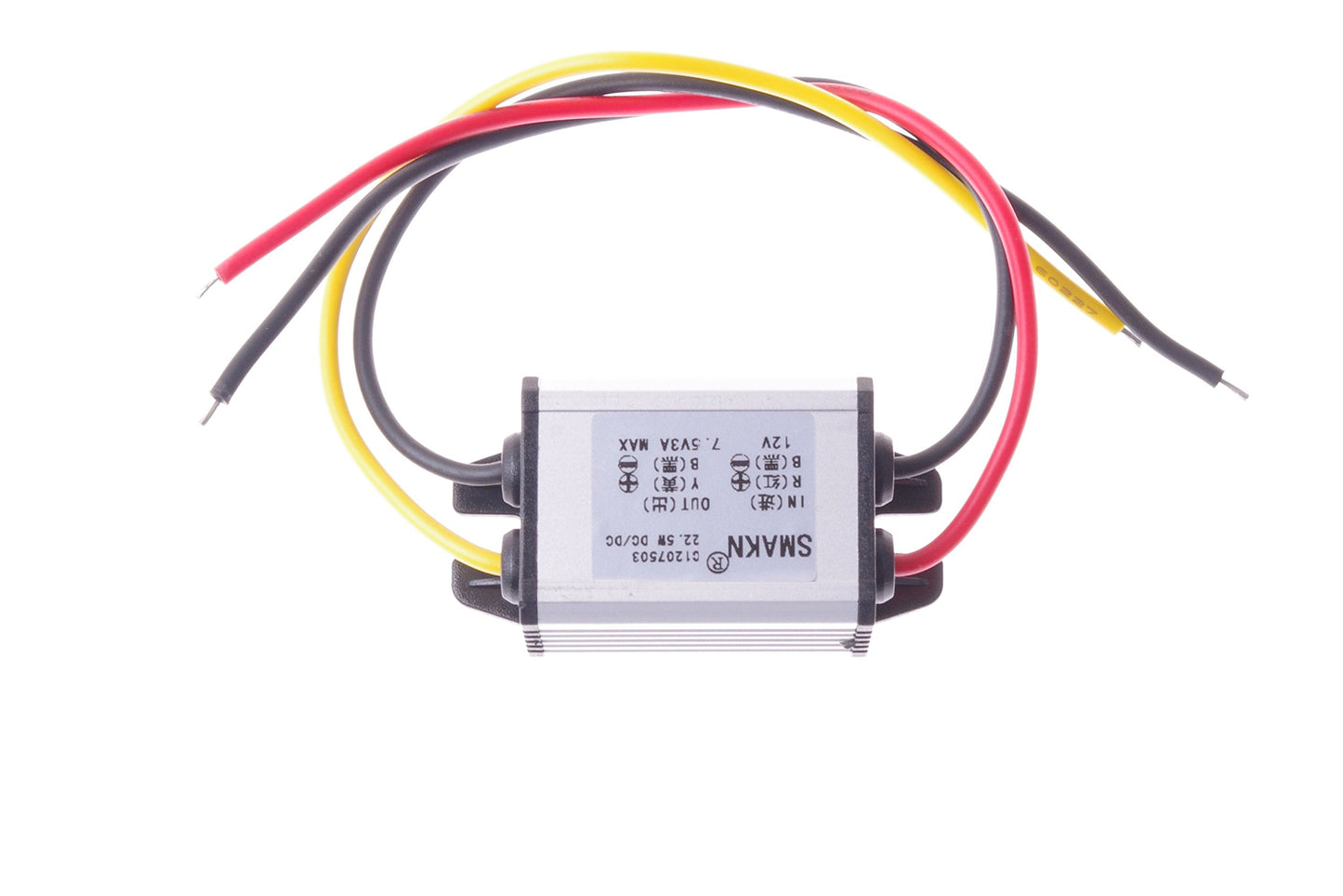 SMAKN® DC/DC Converter 10.5-22V Step Down to 7.5V / 3A Power Supply Module
