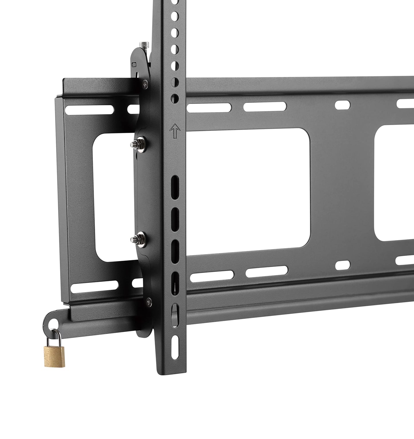 Mount Plus OB-600 Outdoor Weatherproof Tilt TV Wall Mount for Most 37”~86” TVs Perfect Solution for Outdoor TV | Heavy Duty Bracket 176 LBS |