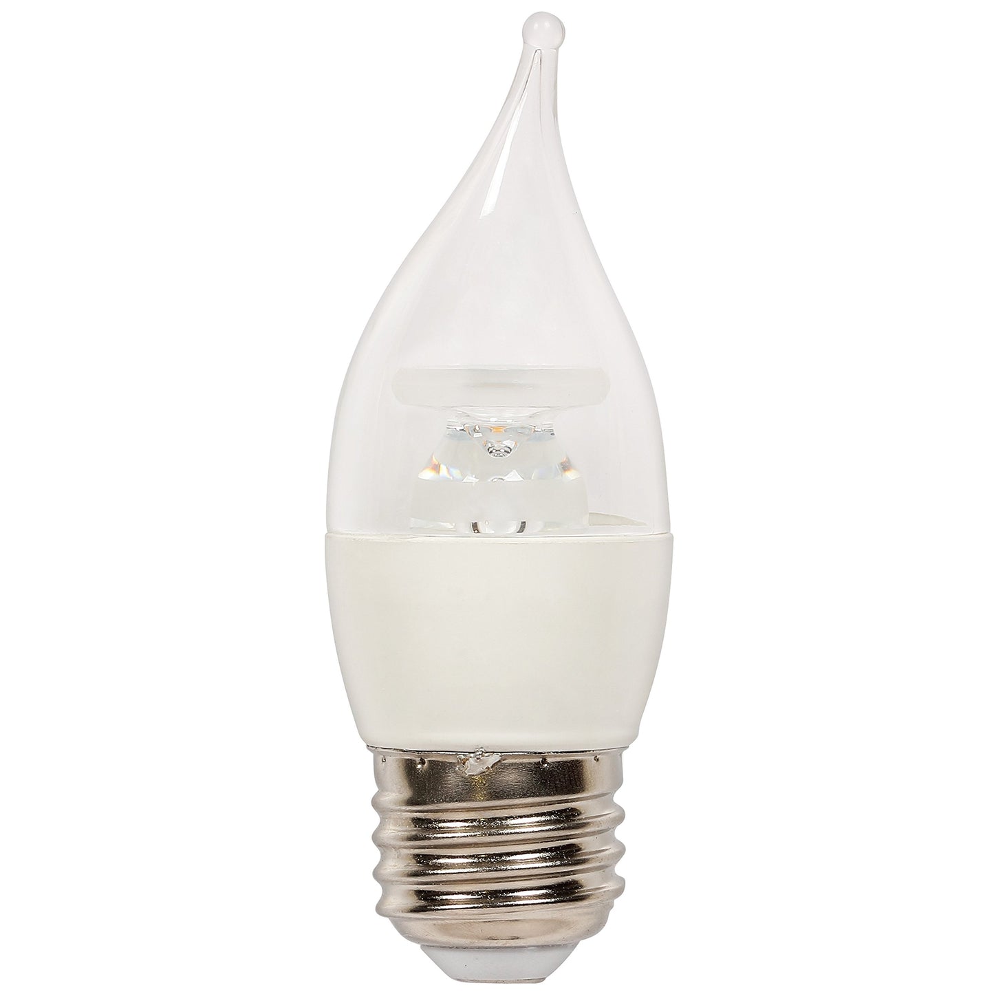 Westinghouse Lighting 0314600 5W Flame Tip CA11 Dimmable LED Light Bulb with Medium Base, Warm White