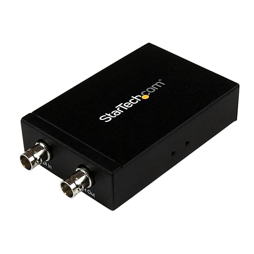 StarTech.com SDI to HDMI Converter - 3G SDI to HDMI Adapter with SDI Loop Through Output - SDI to HDMI Audio/Video Adapter - 755ft (230m) (SDI2HD)