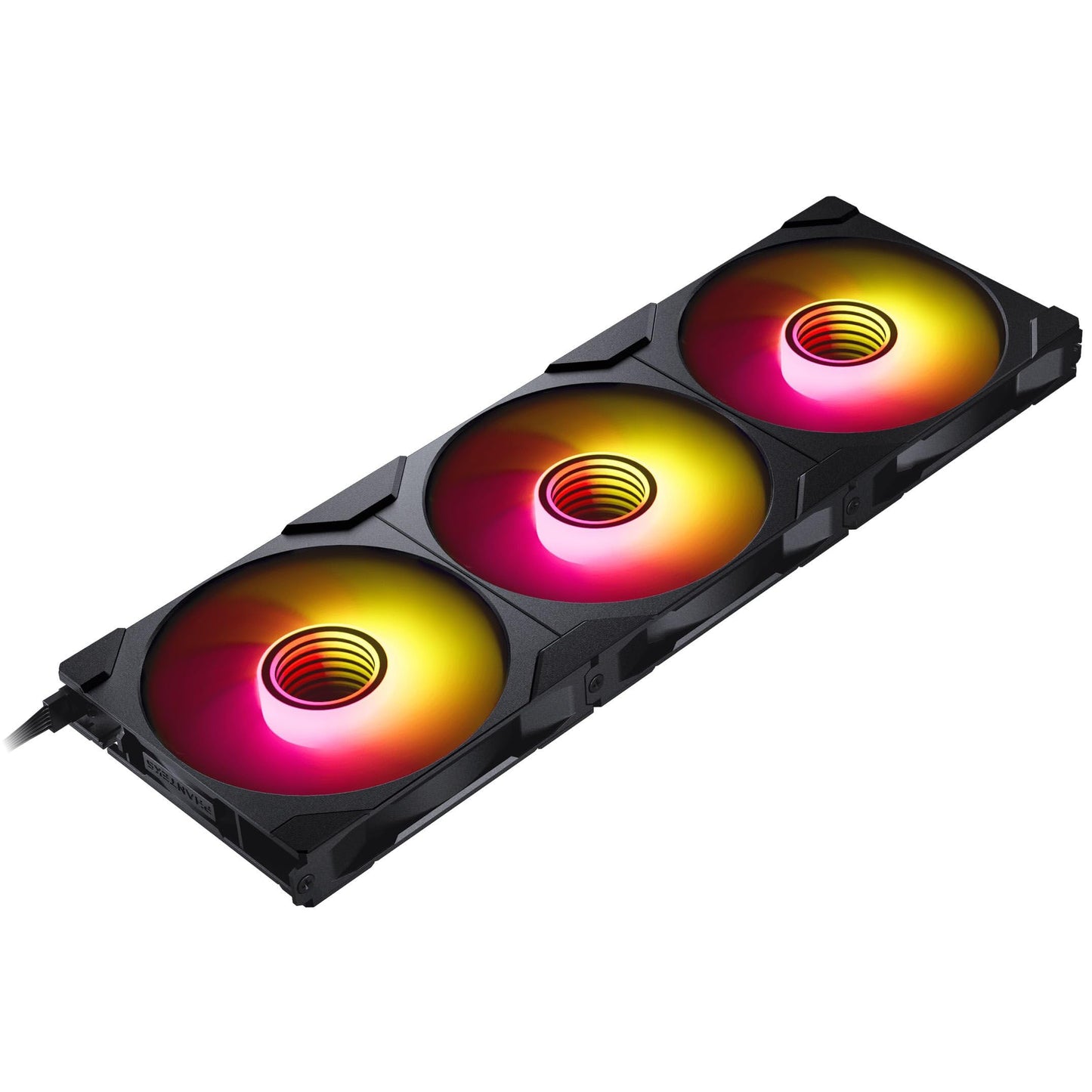 Phanteks M25-140 Gen2 Triple Pack, 3X 140mm ARGB High Performance Cooling Fans, Daisy-Chain Unified Fan Frame, Infinity Mirror hub, Single Cable