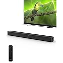 Philips B4000 2.0 Channel Bluetooth Soundbar - HDMI ARC, Roku TV Ready, 60W Max Power, Black