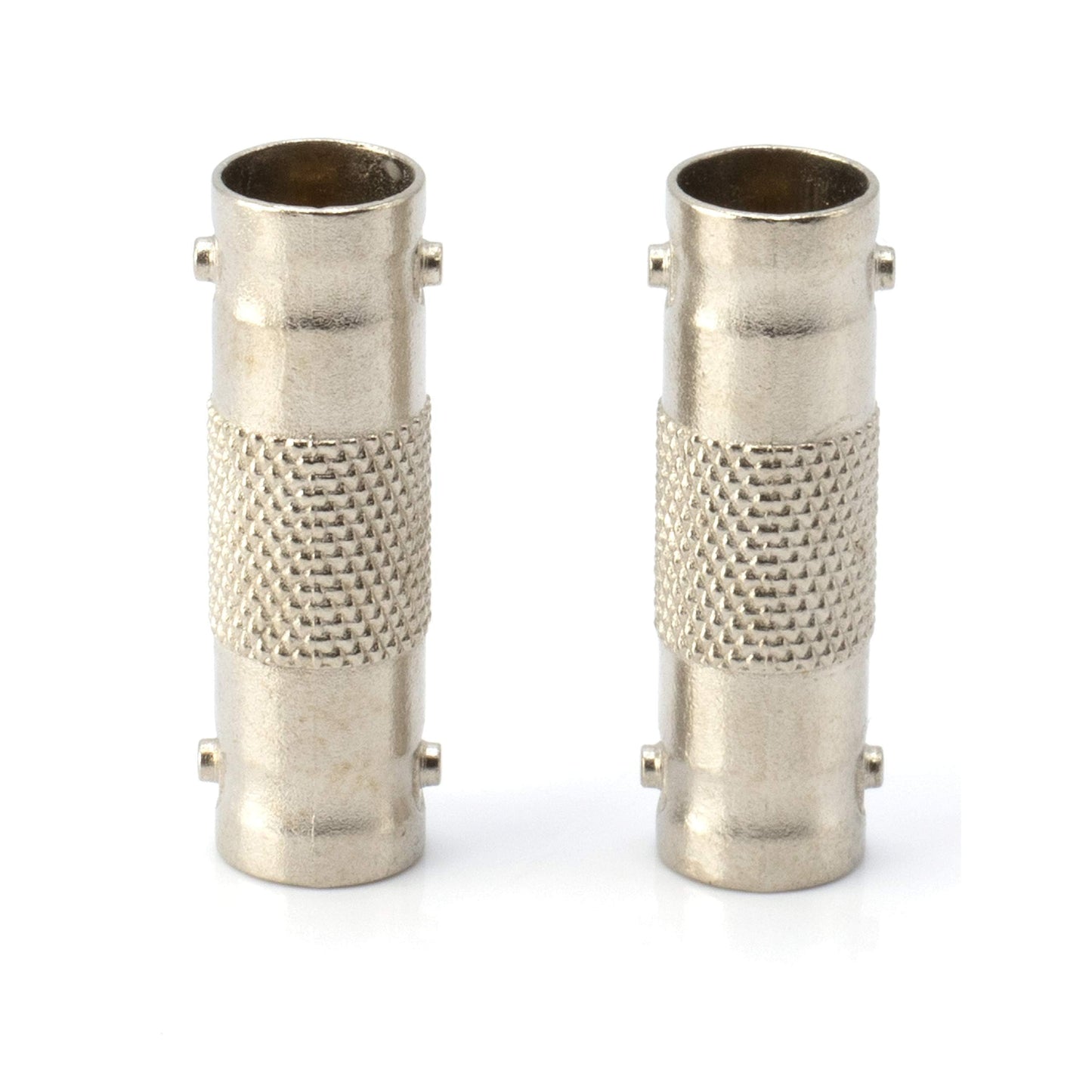 THE CIMPLE CO - BNC Connectors for Coaxial Cable - Female-to-Female Coax Couplers (Barrel Connectors) and Adapters for Security Cameras, CCTV, SDI