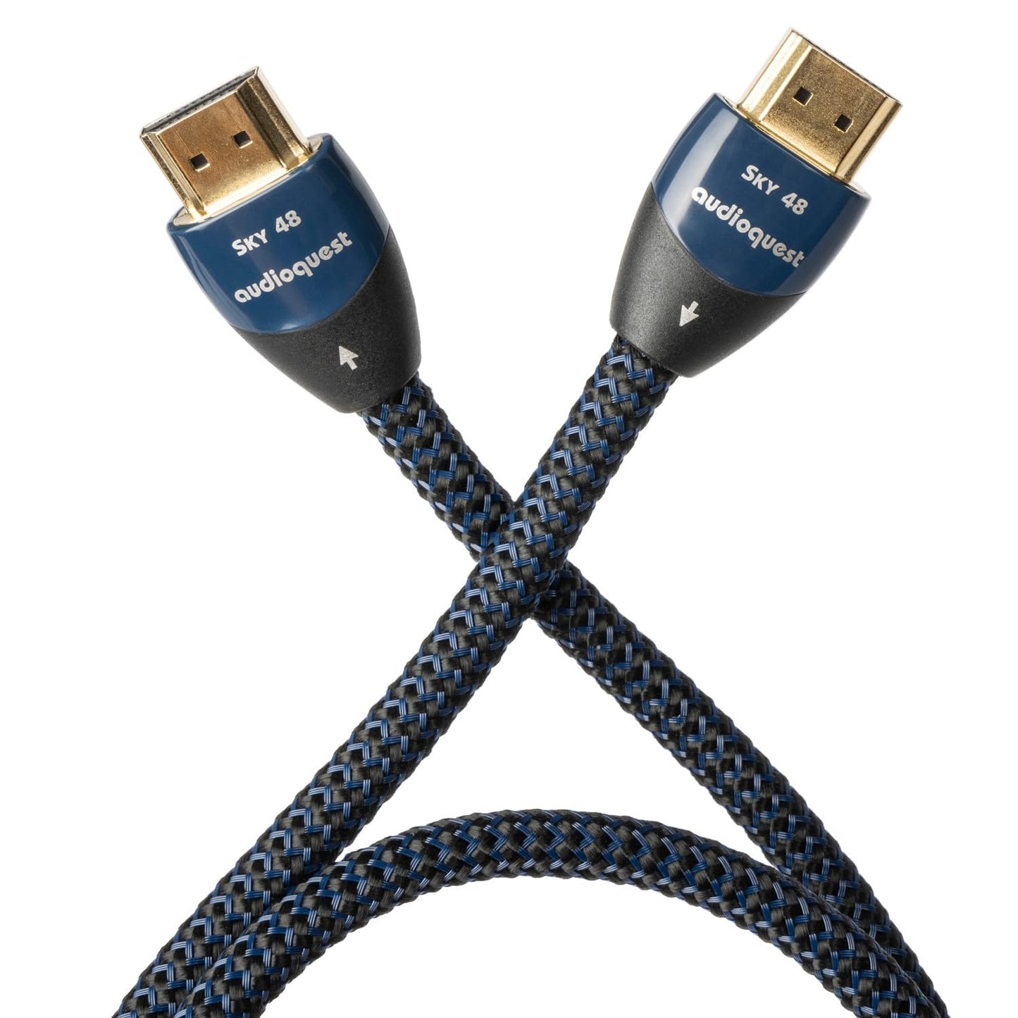 AudioQuest Sky 48 2.1 HDMI Cable - 8K/10K Ultra HD, Gaming, High-Speed, 48Gbps, HDR, eARC - 0.75m
