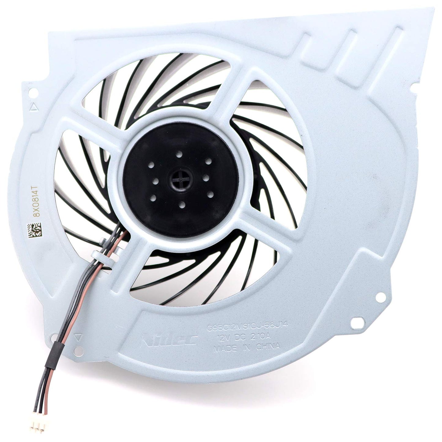 Deal4GO Replacement CPU Cooling Fan 60mm 3-Wire 3-Pin Connector DC 12V 2.10A for PS4 Pro CUH-7000 CUH-7000BB01 CUH-7XXX CUH-7215B 7000-7500