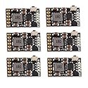 HUAREW 5V 2A Charge and Discharge Integrated Module 3.7V/4.2V Lithium Battery Mobile Power Plate Charge and Discharge Protection (6 PCS)