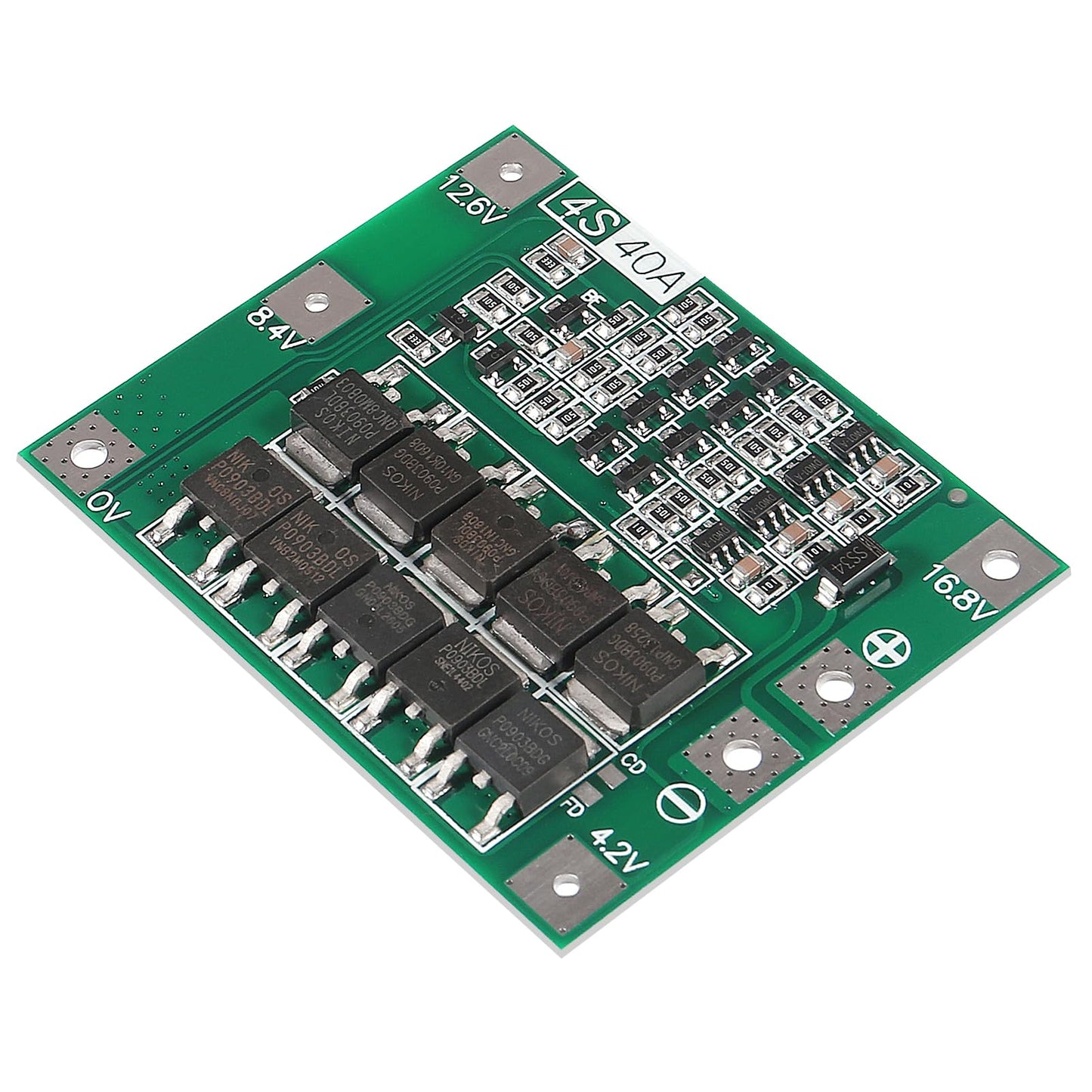 XIITIA 6pcs Enhanced 4S 40A 16.8V 18650 Lithium Battery Protection Board PCB BMS Charger Protection Circuit Balance Charging Module