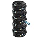 Maximm HDMI Cable 4K Ultra HD 50 Foot (5 Pack) HDMI 2.0 Cable, High Speed 18Gbps 4K60Hz HDR, 3D, 2160p, 1080p, HDCP 2.2, ARC, HDMI Cables