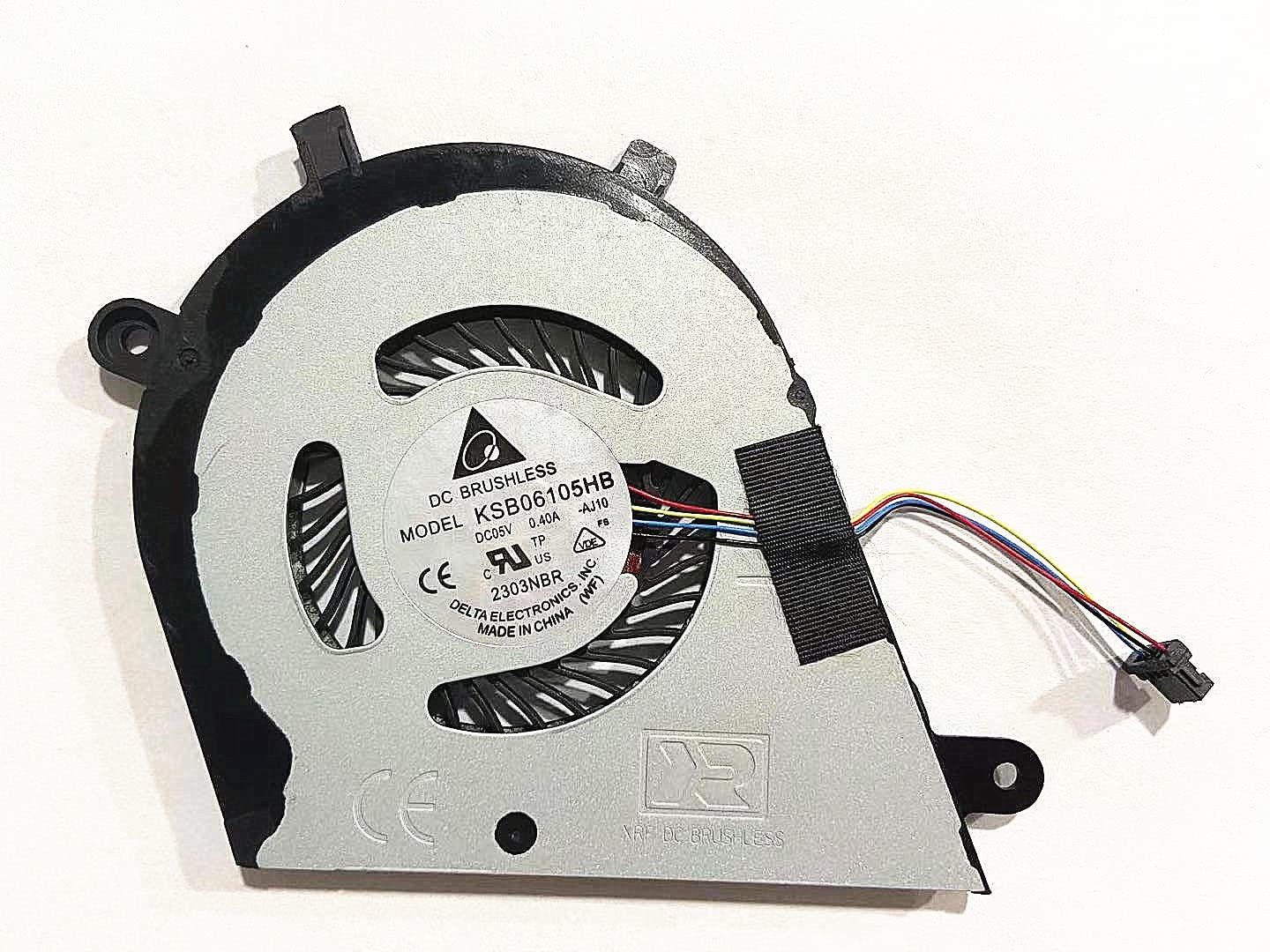 Fleshy Leaf New Replacement CPU Cooling Fan for Dell Inspiron 13 7370 7373 7380 I7373-5558GRY-PUS Series 0DJFK0