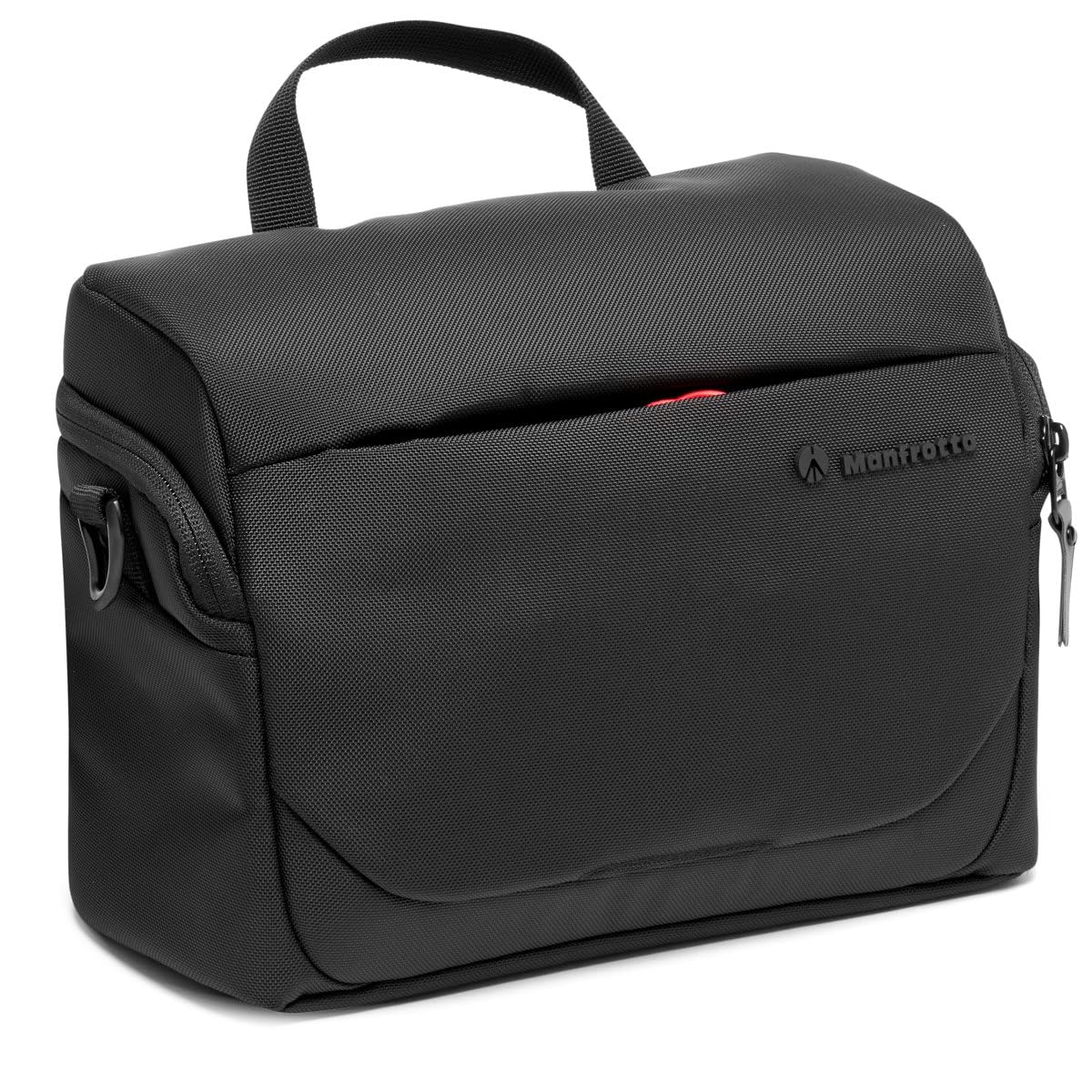 Manfrotto Advanced Shoulder Bag M III, for Reflex and Mirrorless with Lens, Camera Bag, Camera Case with Tripod Mount and Rain Cover